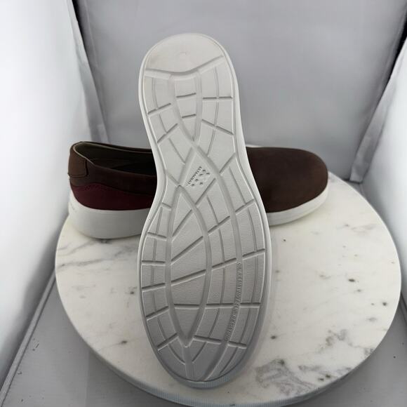 Red Wing 2033 Brown Leather Lightweight Safety Slip On Aluminum Toe Shoes Size 9 - Picture 10 of 14